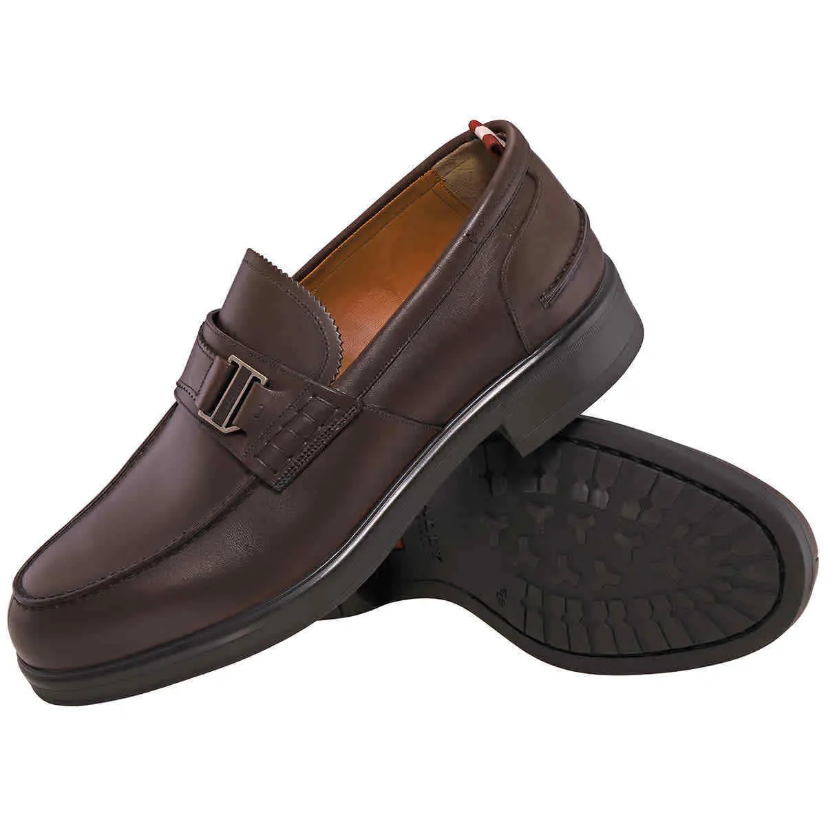 Giày Bally Moriz Leather Loafers 'Coconut' 6216919 — ảnh 2