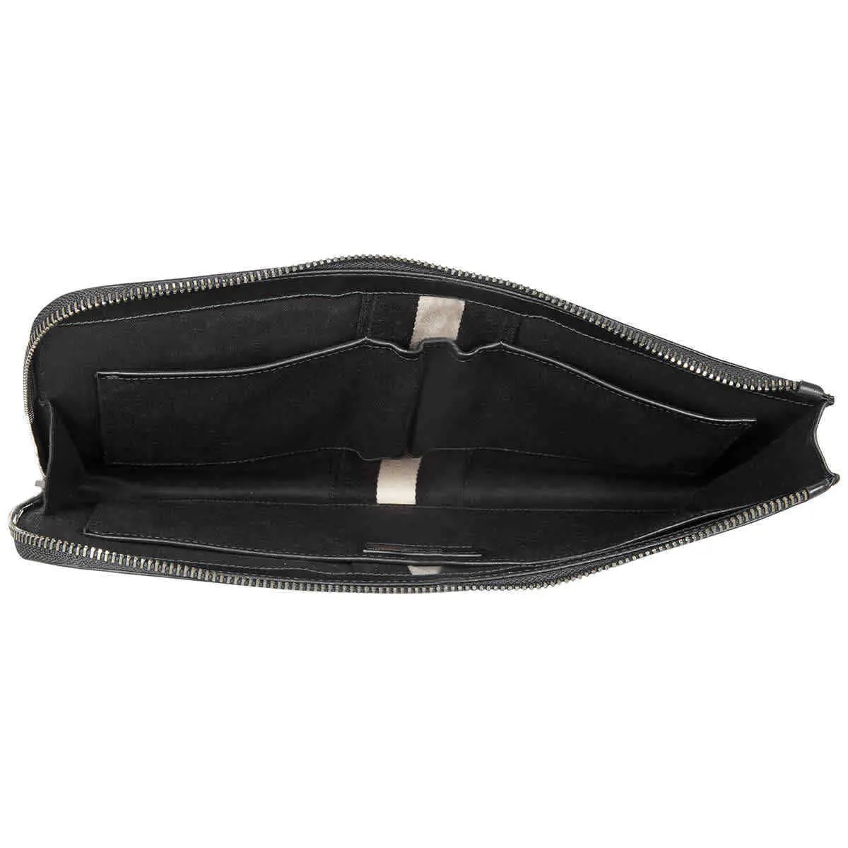 Túi Bally Men's Novo 'Black Leather' 6224148 — ảnh 2