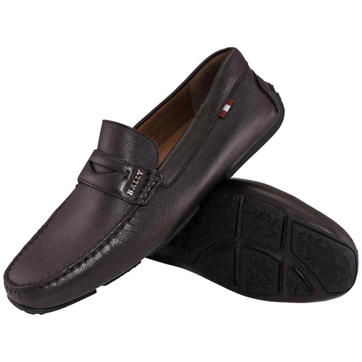 Giày Bally Pavel Calf Leather Loafers 'Brown' 6217579 — ảnh 2