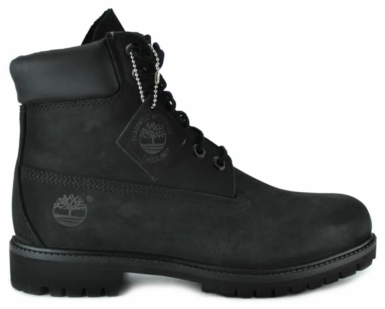 Giày Timberland Men's 6-Inch Wide Width Basic Waterproof Boots Black 10073M — kich-thuoc: 40
