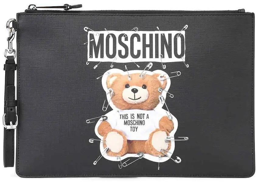 Ví Moschino Ladies Teddy Bear 'Black' A842082101555