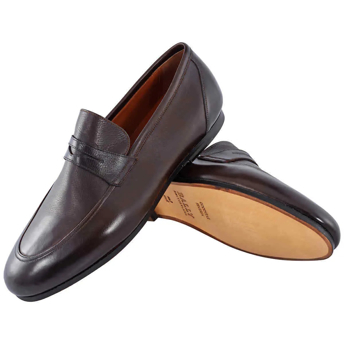 Giày Bally Plator Penny Loafers 'Coffee' 6220916 — ảnh 2