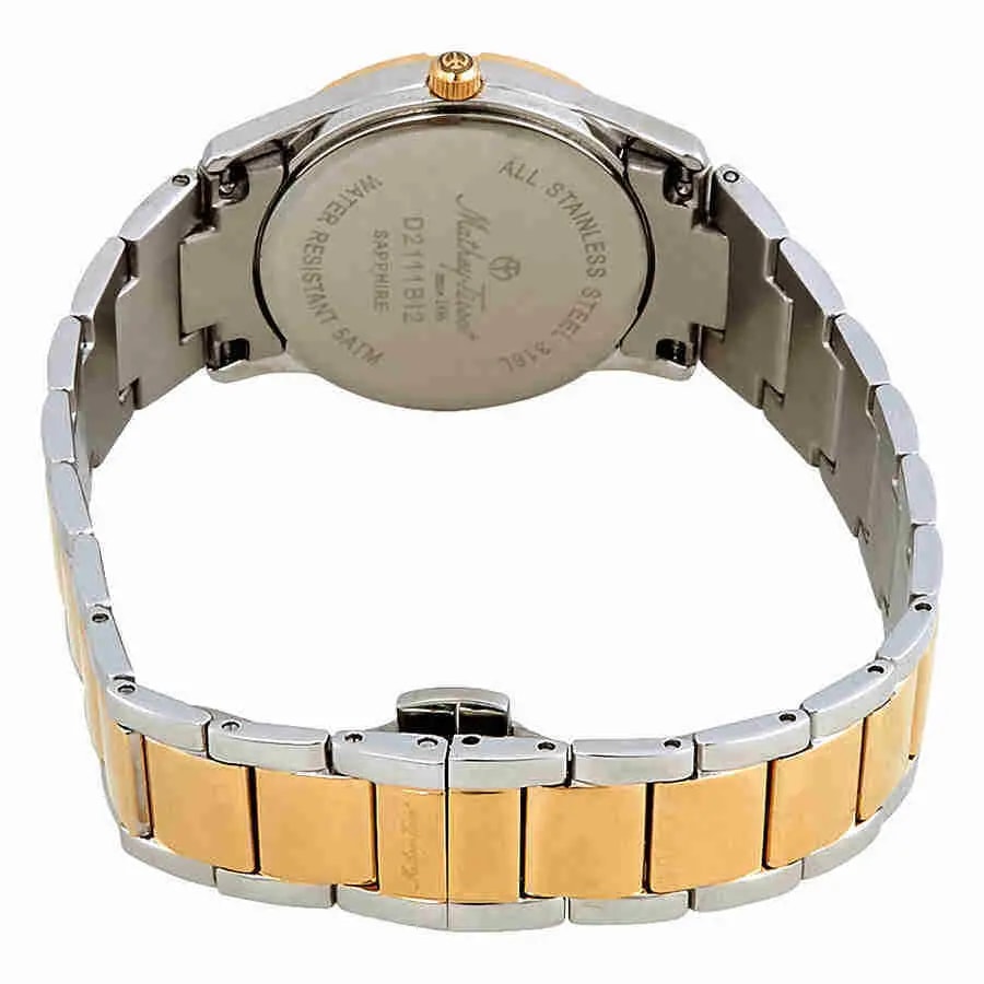 Đồng Hồ Mathey Tissot Elisa 'White Gold Silver' D2111BI2 — ảnh 3