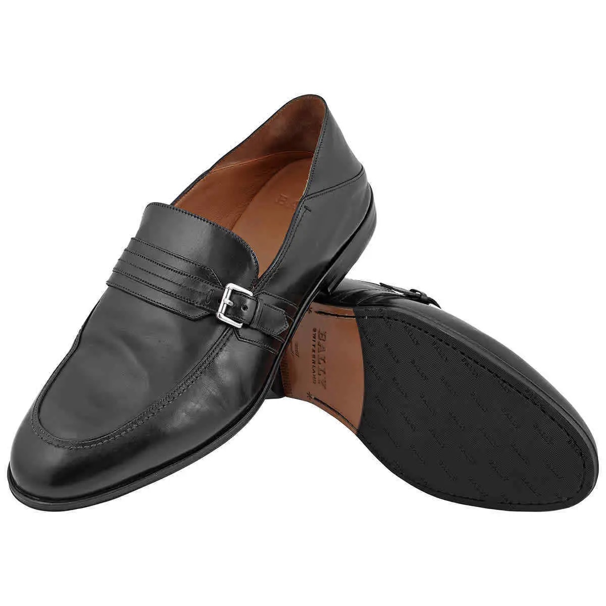 Giày Bally Welwood Leather Loafers 'Black' 6223026 — ảnh 2