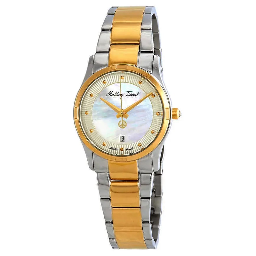 Đồng Hồ Mathey Tissot Elisa 'White Gold Silver' D2111BI2 — kich-thuoc: lien-he-order