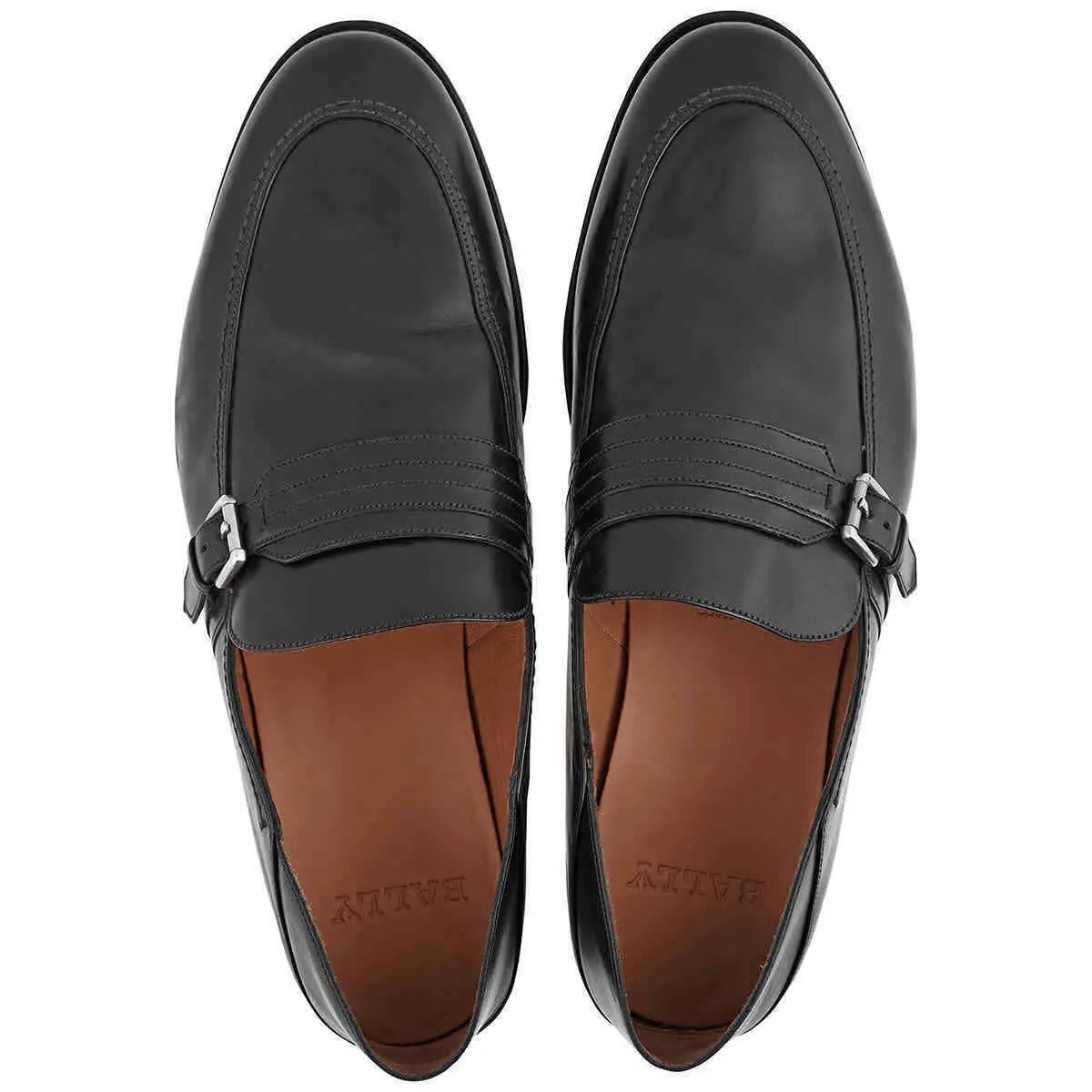 Giày Bally Welwood Leather Loafers 'Black' 6223026 — ảnh 3