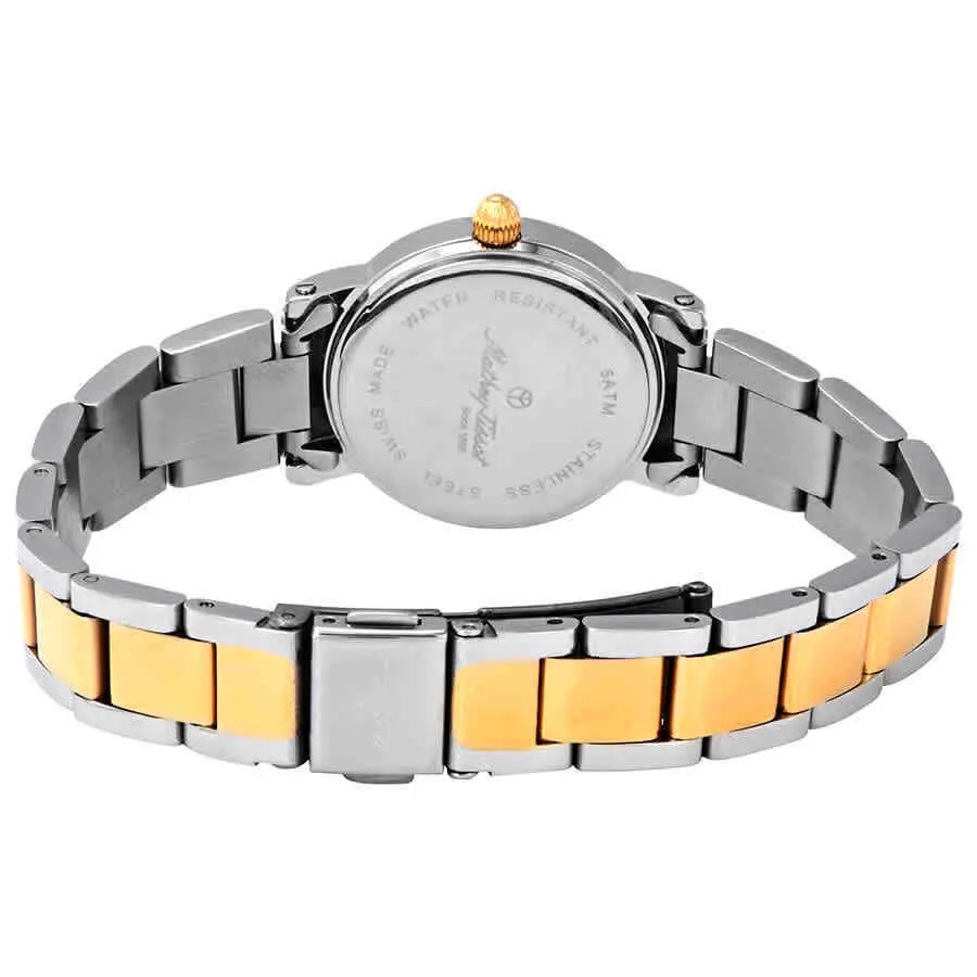 Đồng Hồ Mathey Tissot City 'Silver Gold' D31186MBR — ảnh 3