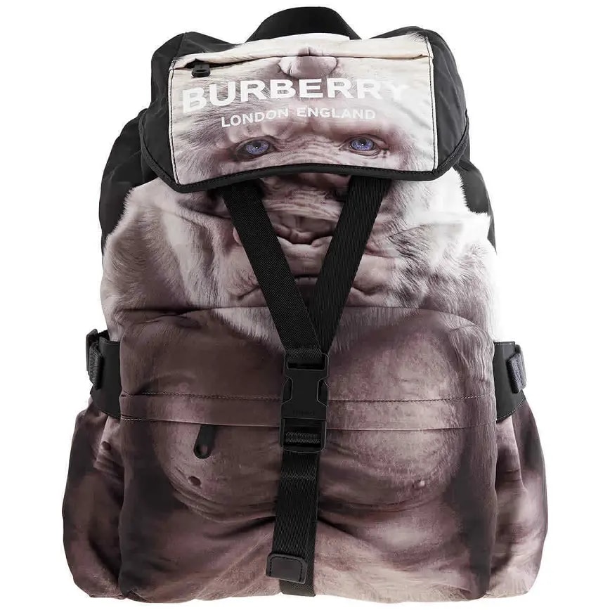Balo Burberry Wilfin Ape Print Backpack 'Black' 8011325 — kich-thuoc: lien-he-order