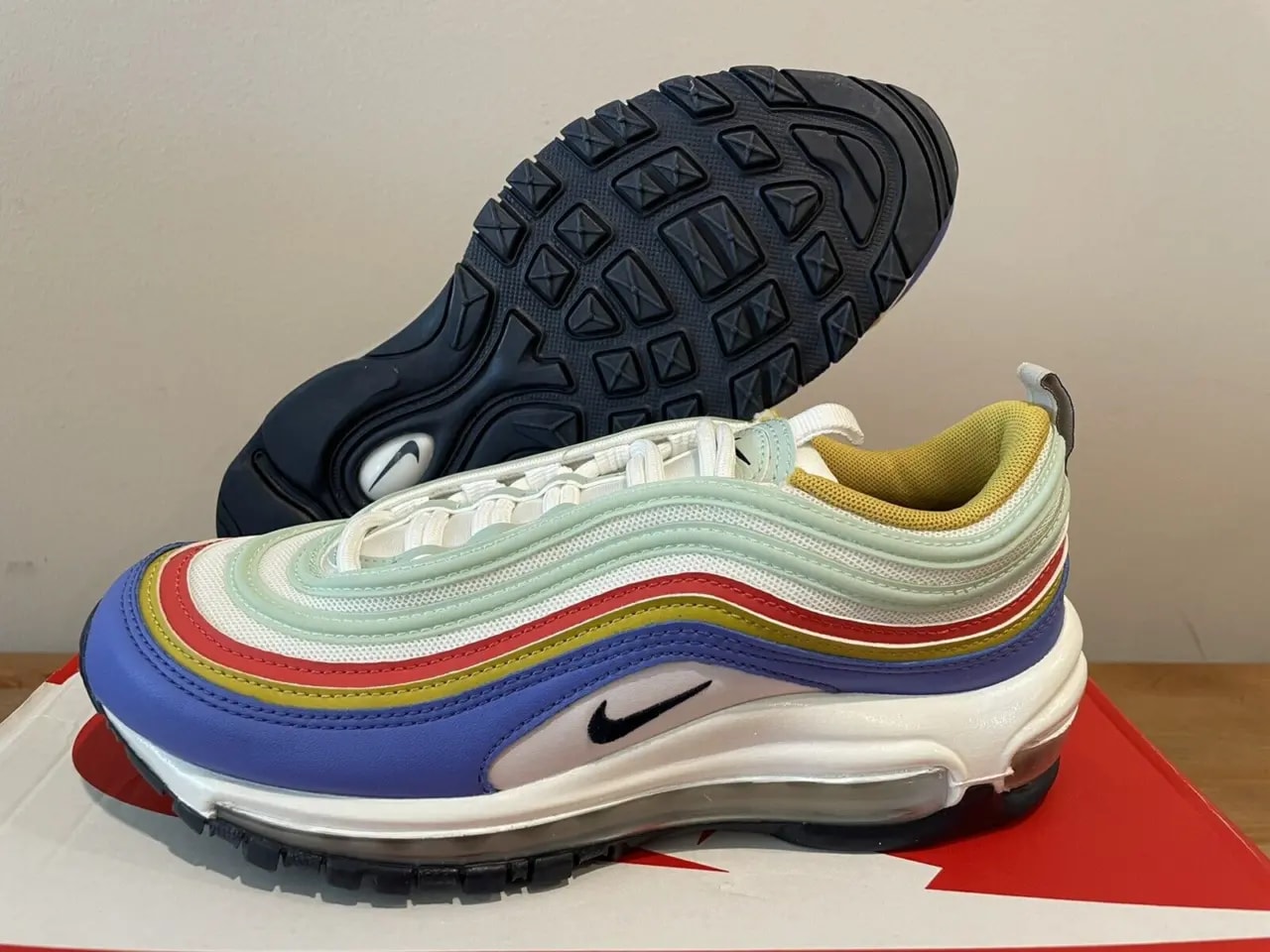 Giày Nike Wmns Air Max 97 'Multi-Color' DH5724-100 — ảnh 5