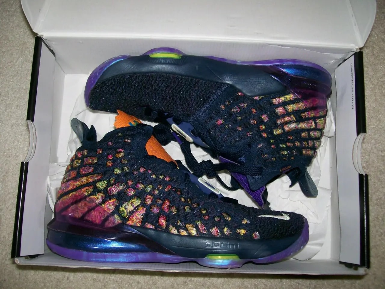 Giày Nike LeBron 17 GS 'Monstars NBA ASG 2020' CW1036-400 — ảnh 5