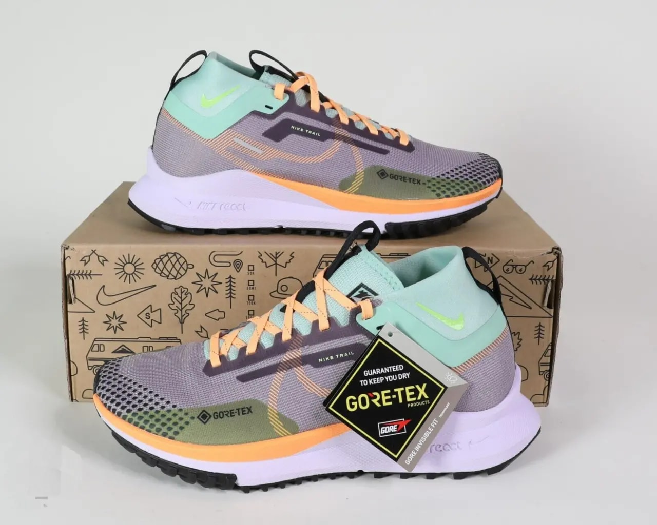 Giày Nike Wmns React Pegasus Trail 4 GORE-TEX 'Purple Smoke' DJ7929-500 — ảnh 4
