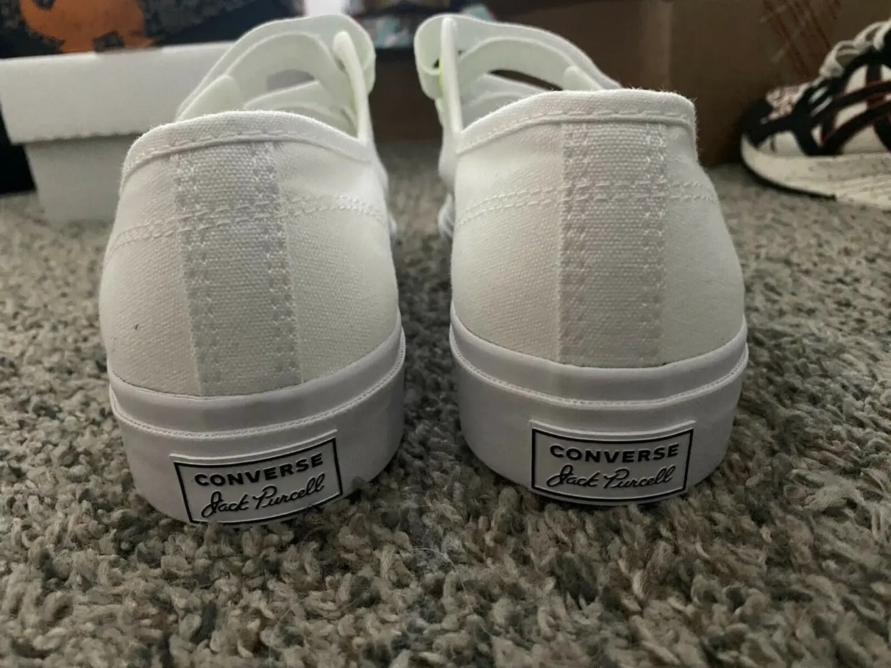 Giày Converse Jack Purcell Low Easy-On 'White Ghost Green' 168137C — ảnh 3