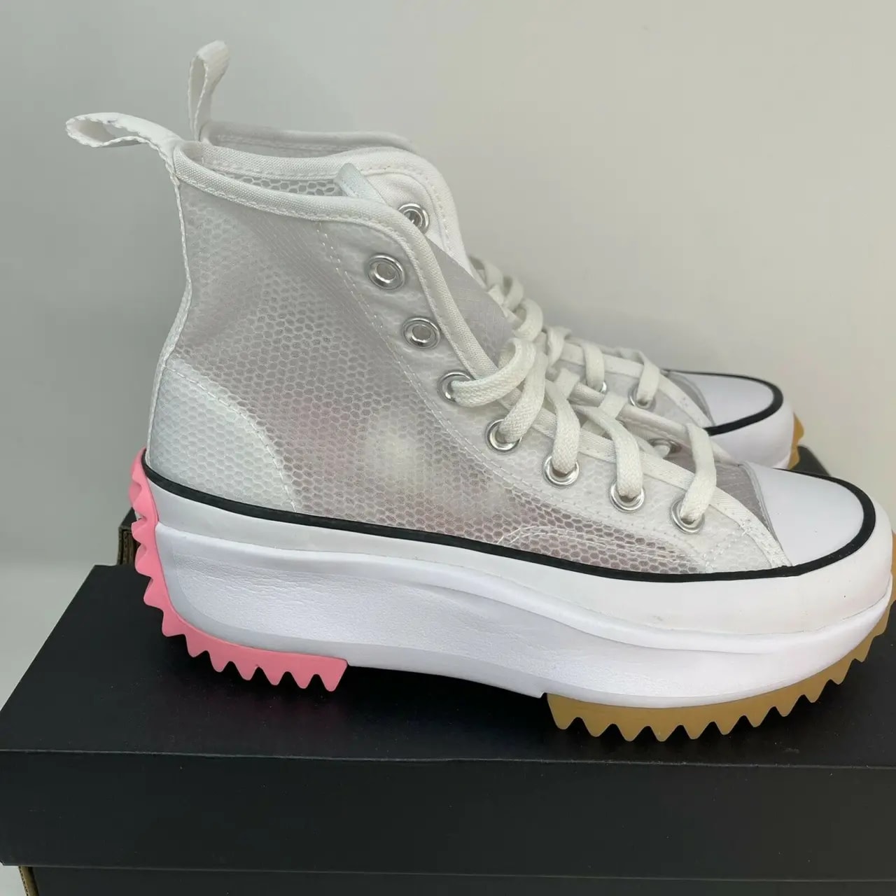Giày Converse Run Star Hike High 'Concrete Heat White' 167851C — ảnh 4