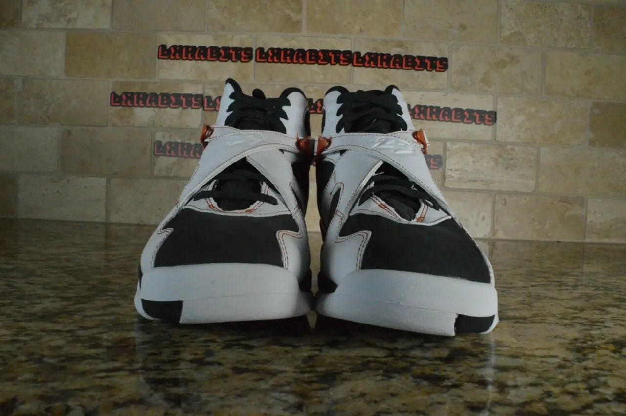 Giày Nike Air Jordan 8 Retro LS 'Black Toe' 317258-104 — ảnh 4