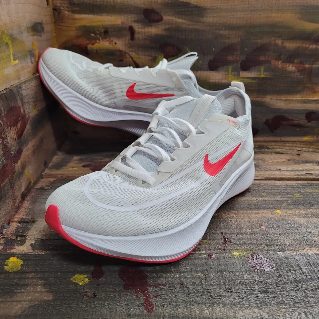 Giày Nike Zoom Fly 4 'Platinum Tint Siren Red' CT2392-006 — ảnh 3