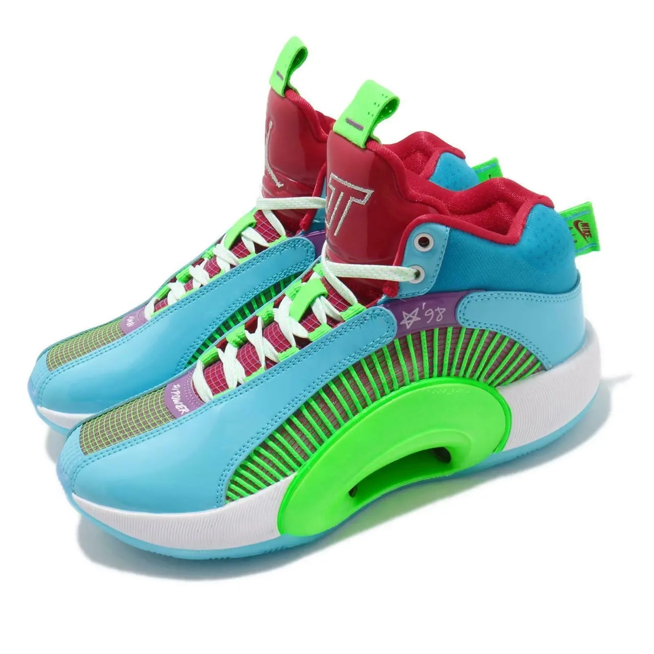 Giày Nike Jayson Tatum x Air Jordan 35 PF GS 'Greatest Gift' DJ9884-400 — ảnh 3