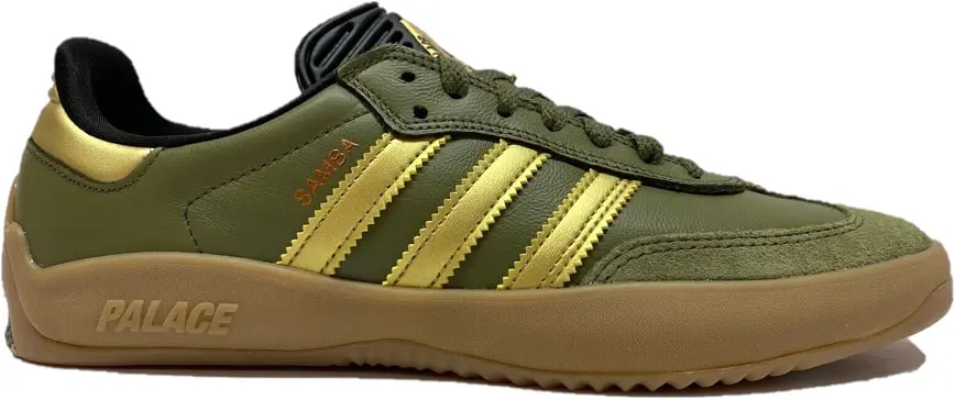 Giày Adidas x Palace Samba 'Olive Gold' HQ6100 — kich-thuoc: 42