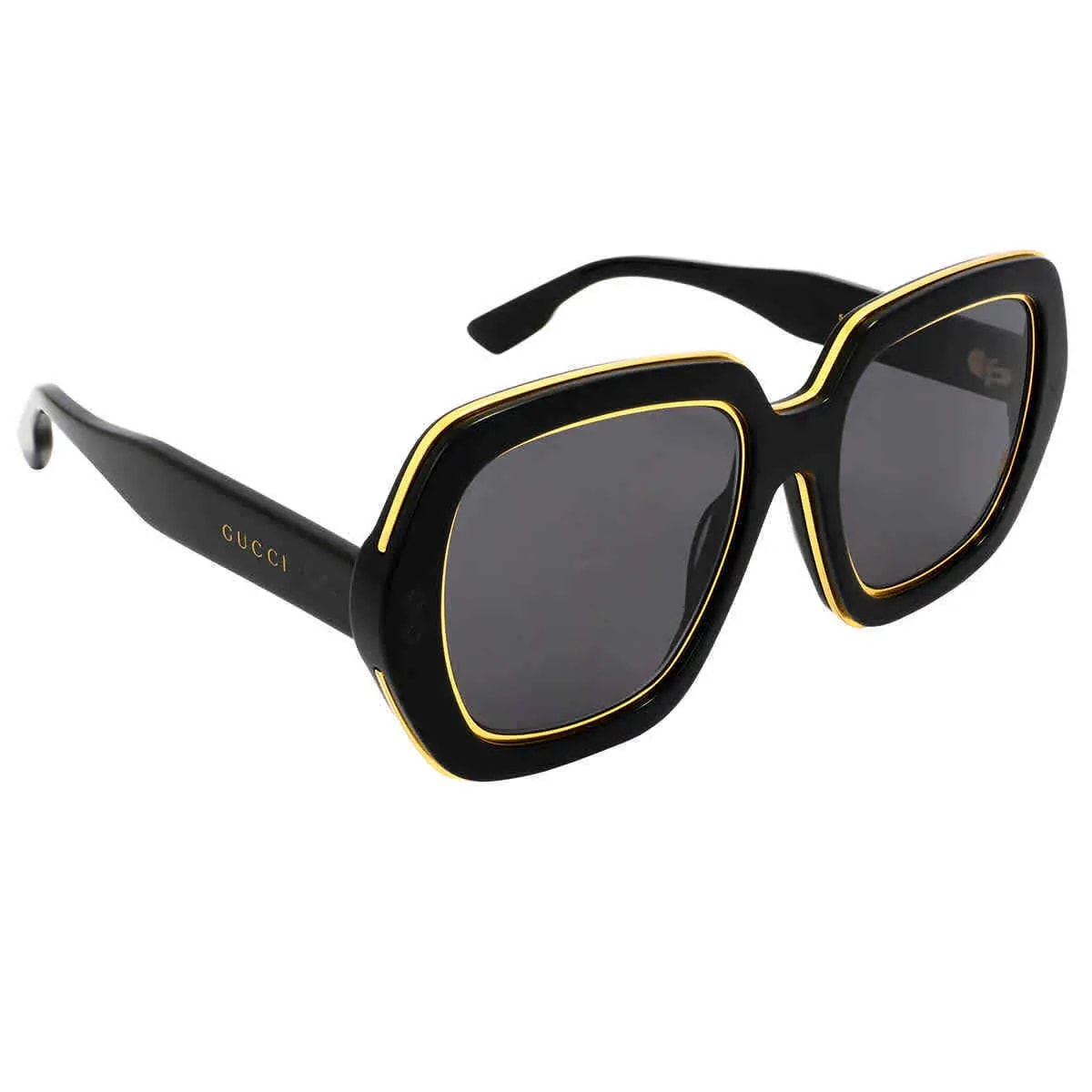 Kính Gucci Kolid 'Grey Sunglasses' GG1064S-002-54 — ảnh 3