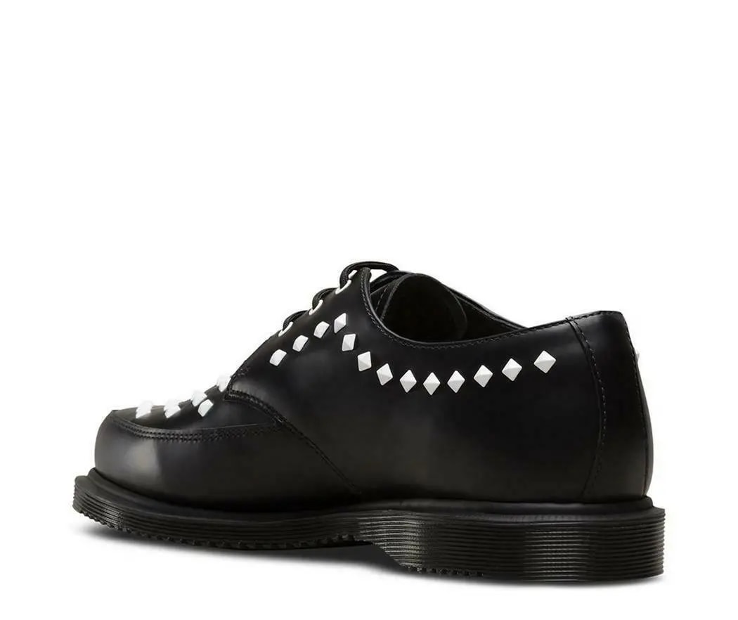 Giày Dr. Martens Willis Stud Black Smooth Leather 23479001 — ảnh 4