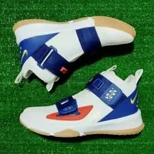 Giày Nike LeBron Soldier 13 LA GS ' White Coastal Blue' CU4133-124 — ảnh 2