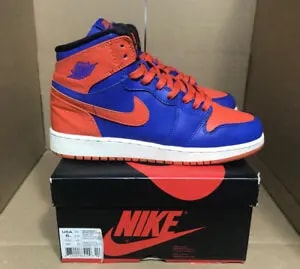Giày Nike Air Jordan 1 High OG GS 'Knicks' 575441-417 — ảnh 4