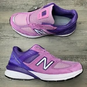 Giày New Balance Wmns 990v5 Made in USA 'Prism Purple Pink' W990NX5 — ảnh 2