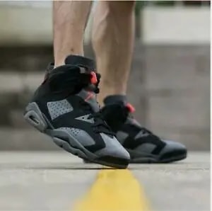 Giày Nike Paris Saint-Germain x Air Jordan 6 Retro 'Iron Grey' CK1229-001 — ảnh 3