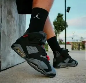 Giày Nike Paris Saint-Germain x Air Jordan 6 Retro 'Iron Grey' CK1229-001 — ảnh 2