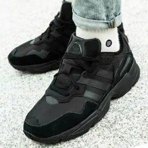 Giày Adidas Yung 96 J 'Triple Black' DB2792 — ảnh 2