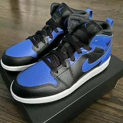 Giày Nike Air Jordan 1 Mid PS 'Hyper Royal' 640734-077 — ảnh 3
