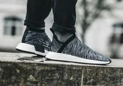 Giày Adidas United Arrows &amp; Sons x NMD_CS2 Primeknit 'Black White' DA9089 — ảnh 2