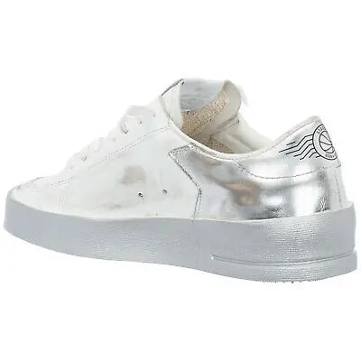 Giày Golden Goose Stardan 'White Silver' GWF00128 F002187 80185 — ảnh 2