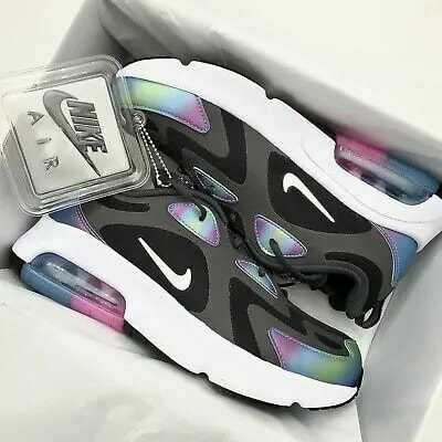 Giày Nike Air Max 200 GS 'Bubble Pack Dark Smoke Grey' CT9632-001 — ảnh 4