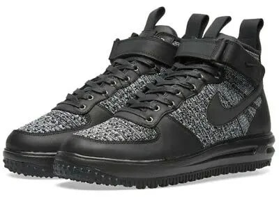 Giày Nike Wmns Lunar Force 1 Flyknit Workboot 'Oreo' 860558-001 — ảnh 2