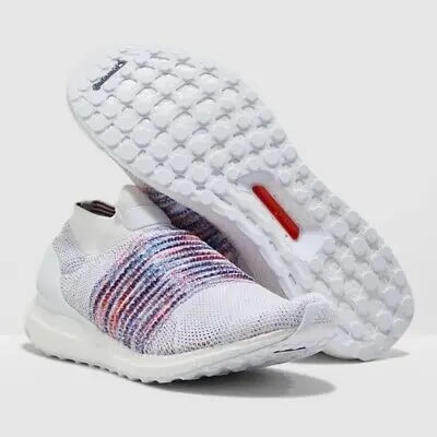 Giày Adidas UltraBoost Laceless 'White Multicolor' B37686 — ảnh 5