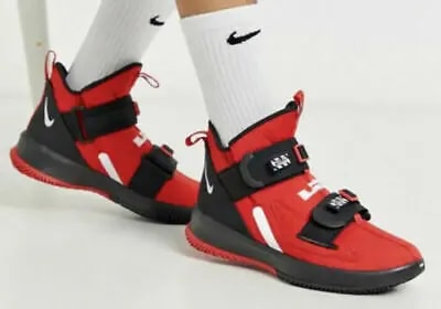 Giày Nike LeBron Soldier 13 SFG 'Red Black' AR4225-600 — ảnh 5