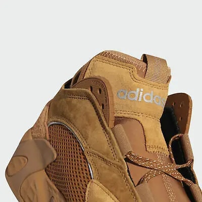 Giày Adidas Streetball 'Brown Yellow' FV4828 — ảnh 4