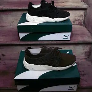 Giày Puma Blaze Cage evoKNIT Black 364100-02 — ảnh 2