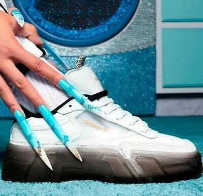 Giày Reebok Cardi B x Wmns Club C 'Chalk' FZ4928 — ảnh 5