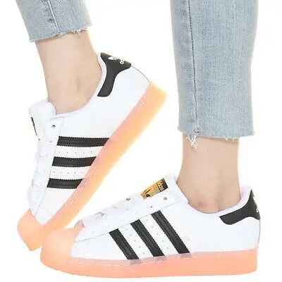 Giày Adidas Wmns Superstar 'Rubber Shelltoe Coral' FW3553 — ảnh 4