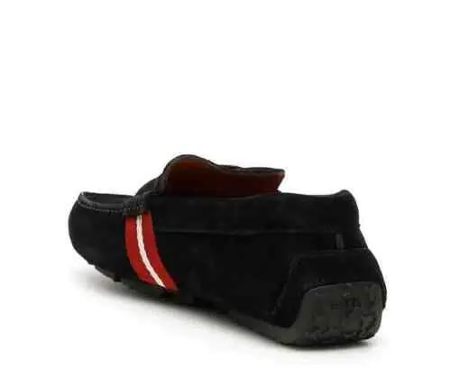 Giày Bally Pietro Suede Loafers 'Black' 6228293 — ảnh 2