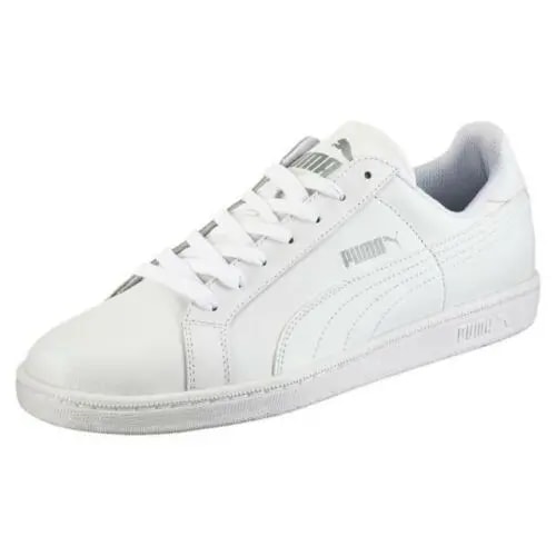 Giày Puma Classic Retro Smash L White Trainers 356722-02 — ảnh 5
