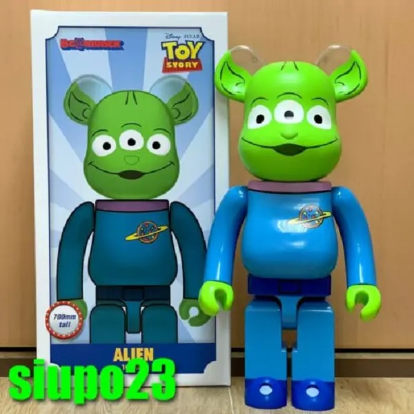 Mô Hình Bearbrick Toy Story Alien — ảnh 3
