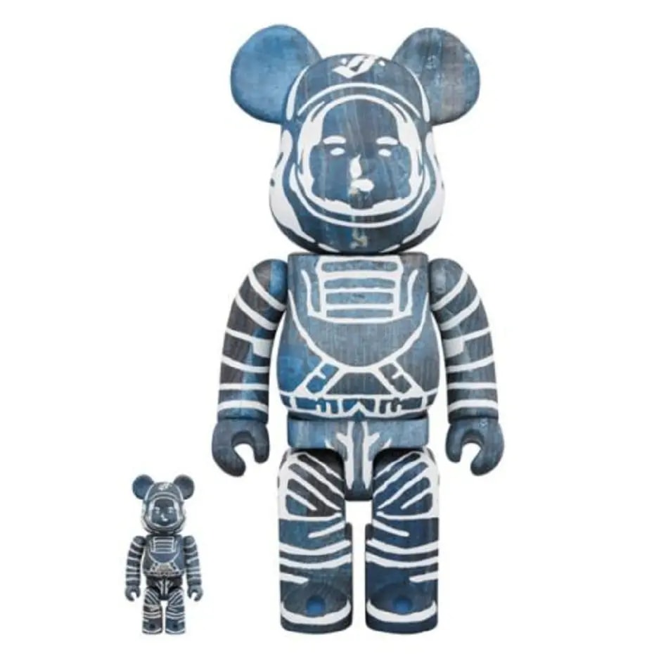 Mô Hình Bearbrick Bbc Astro X Fdmtl 100% &amp; 400% — kich-thuoc: 100-400-2