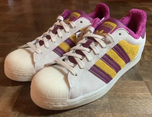 Giày Adidas Wmns Superstar 'White Power Berry Gold' FZ3638 — ảnh 2