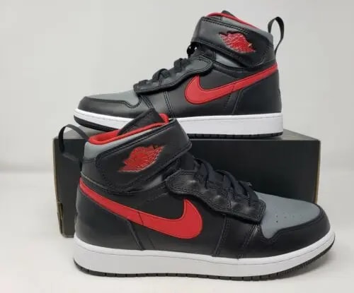 Giày Nike Air Jordan 1 High FlyEase GS 'Smoke Grey Gym Red' DC7986-006 — ảnh 5
