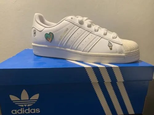 Giày Adidas Superstar J 'Patches' GY7490 — ảnh 3