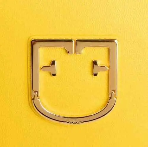 Túi Furla Brava Mini Textured Leather Crossbody 'Calendula G' 1027910 — ảnh 2
