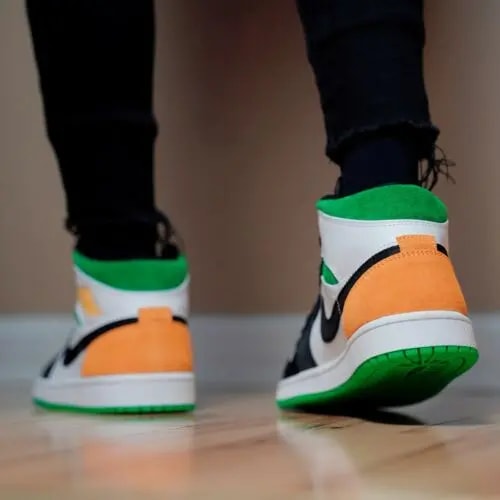 Giày Nike Air Jordan 1 Mid SE 'Oakland' 852542-101 — ảnh 3