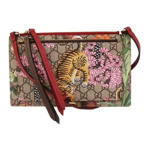 Túi Gucci GG Supreme With Pouch Multicolor Canvas Shoulder Bag 454111 — ảnh 2